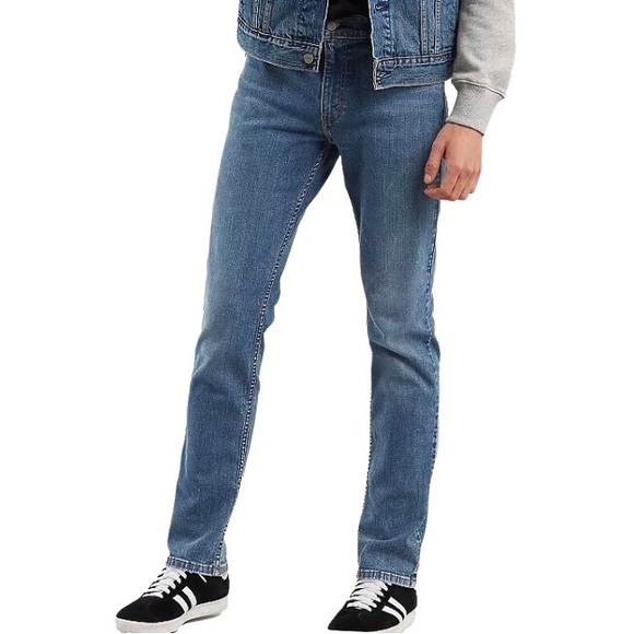 Levi's Other - Levi’s 511 Slim Fit Tapered Leg Jeans in Medium Blue Wash Men’s 34/34